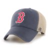 Boston Red Sox 47 Brand Vintage Navy MVP Mesh Snapback Hat