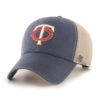 Minnesota Twins 47 Brand Vintage Navy MVP Mesh Adjustable Hat