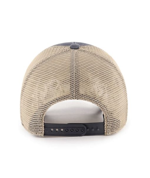 Seattle Mariners 47 Brand Vintage Navy MVP Mesh Adjustable Hat - Image 2