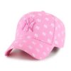 New York Yankees YOUTH Girls 47 Brand Jamboree Pink MVP Adjustable Hat