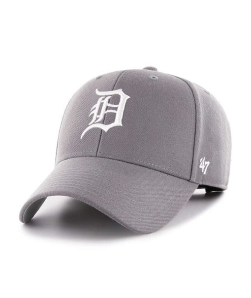 Detroit Tigers 47 Brand Dark Gray MVP Adjustable Hat