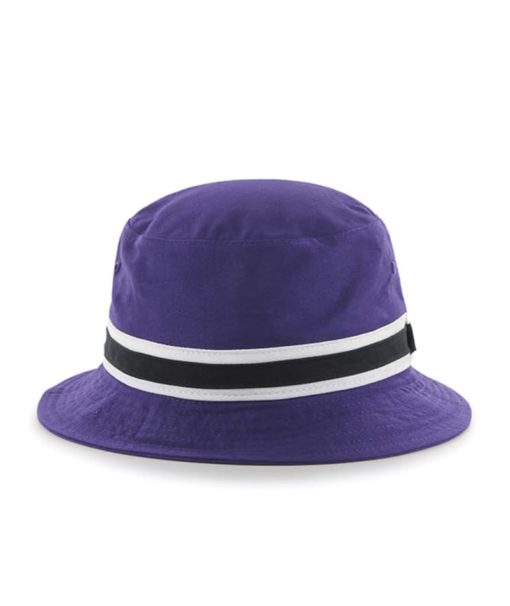 Colorado Rockies 47 Brand Purple Striped Bucket Hat - Detroit Game Gear