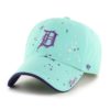 Detroit Tigers YOUTH Girls 47 Brand Tiffany Blue Stardust Adjustable Hat