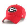 Georgia Bulldogs 47 Brand Red Basic MVP Adjustable Hat