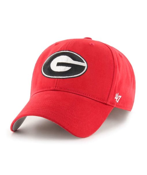 Georgia Bulldogs 47 Brand Red Basic MVP Adjustable Hat