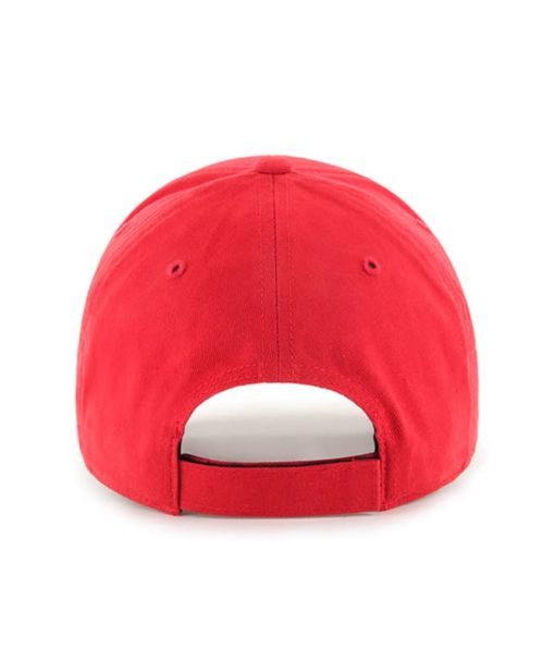 Georgia Bulldogs 47 Brand Red Basic MVP Adjustable Hat - Image 2