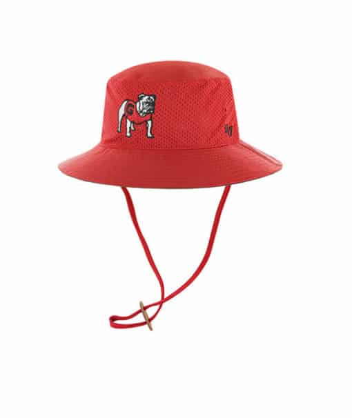 Georgia Bulldogs 47 Brand Panama Classic Red Bucket Hat