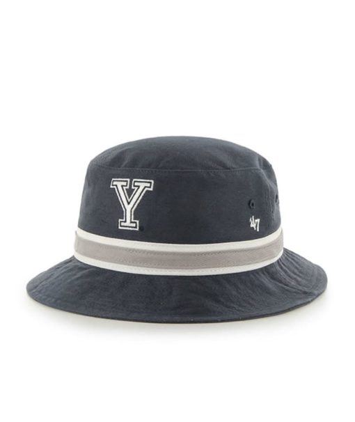 Yale Bulldogs 47 Brand Bright Navy Striped Bucket Hat