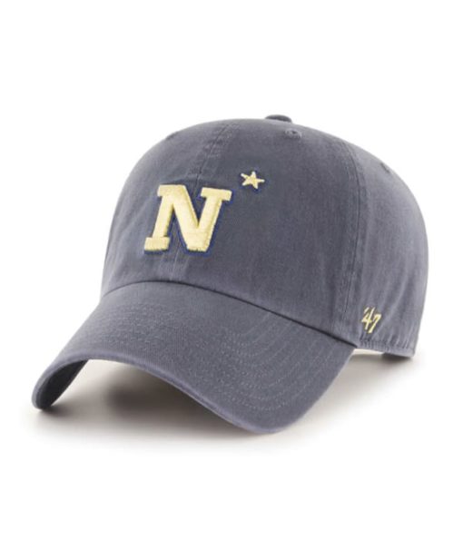 Navy Midshipmen 47 Brand Vintage Navy Clean Up Adjustable Hat