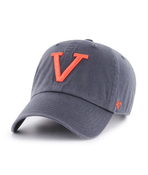 Virginia Cavaliers 47 Brand Vintage Navy Clean Up Adjustable Hat