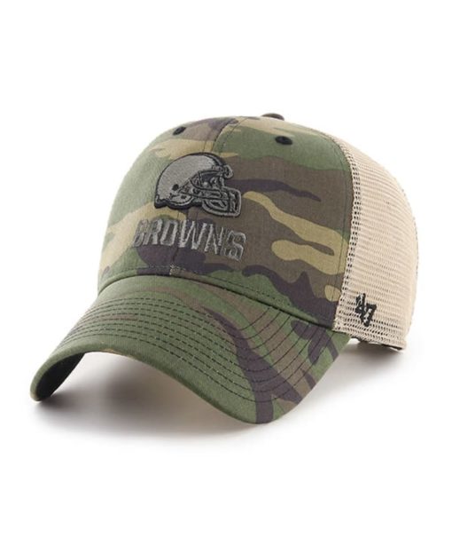 Cleveland Browns 47 Brand Camo Branson MVP Adjustable Hat