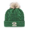 Green Bay Packers Women's 47 Brand Dark Green Meeko Cuff Knit Hat