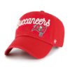 Tampa Bay Buccaneers Women's 47 Brand Millie Red Clean Up Adjustable Hat