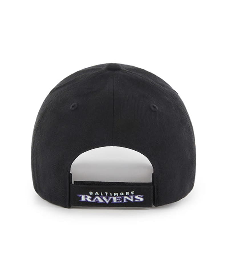 Baltimore Ravens 47 Brand Black MVP Adjustable Hat - Detroit Game Gear