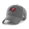 Tampa Bay Buccaneers 47 Brand Charcoal MVP Adjustable Hat