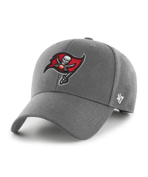 Tampa Bay Buccaneers 47 Brand Charcoal MVP Adjustable Hat