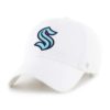 Seattle Kraken 47 Brand White Clean Up Adjustable Hat