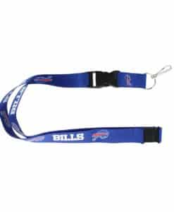 Buffalo Bills Blue Lanyard with Key Ring