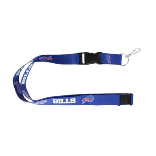Buffalo Bills Blue Lanyard with Key Ring