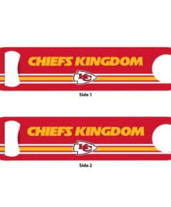 Kansas City Chiefs Metal 2 Sided Bottle Opener