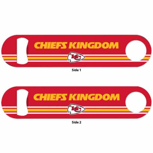 Kansas City Chiefs Metal 2 Sided Bottle Opener