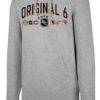 Original Six Men's 47 Brand Slate Gray Pullover Hoodie