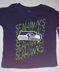 Seattle Seahawks Baby Navy T-Shirt Tee