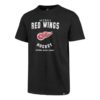 Detroit Red Wings Men's 47 Brand Black Club T-Shirt Tee