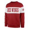 Detroit Red Wings Men's 47 Brand Red Crew Long Sleeve Pullover