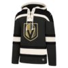 Vegas Golden Knights Men's 47 Brand Charcoal Pullover Jersey Hoodie