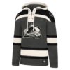 Colorado Avalanche Men's 47 Brand Charcoal Pullover Jersey Hoodie