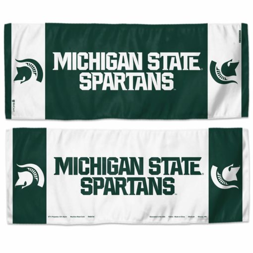Michigan State Spartans Green 12x30 Cooling Towel