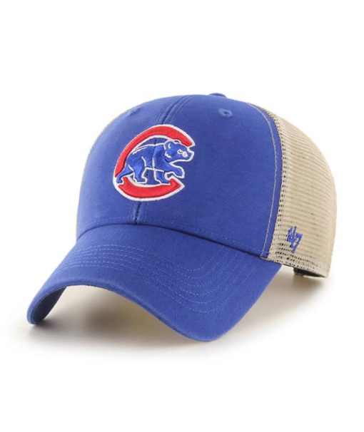 Chicago Cubs 47 Brand Royal Blue MVP Mesh Snapback Hat