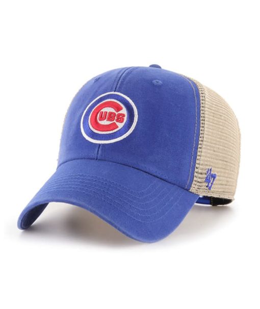Chicago Cubs 47 Brand Royal Blue MVP Mesh Adjustable Hat