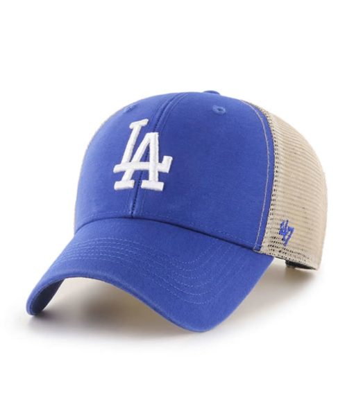 Los Angeles Dodgers 47 Brand Blue MVP Mesh Snapback Hat - Detroit Game Gear