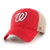 Washington Nationals 47 Brand Red MVP Mesh Snapback Hat