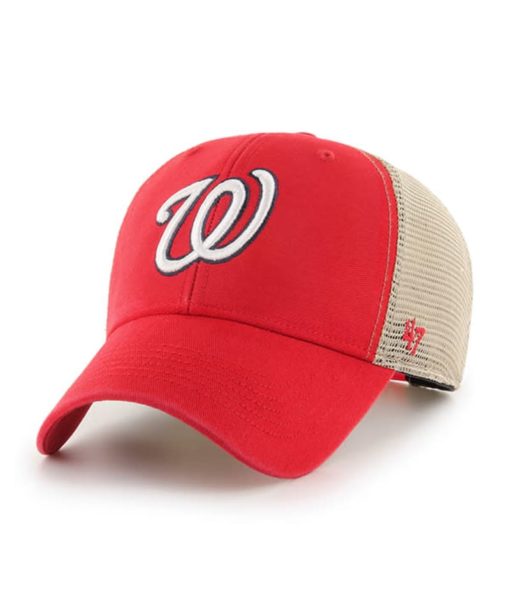 Washington Nationals 47 Brand Red MVP Mesh Snapback Hat