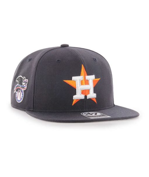 Houston Astros 47 Brand Navy Sure Shot Snapback Hat