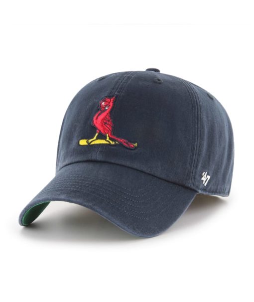 St. Louis Cardinals 47 Brand Cooperstown Navy Franchise Fitted Hat