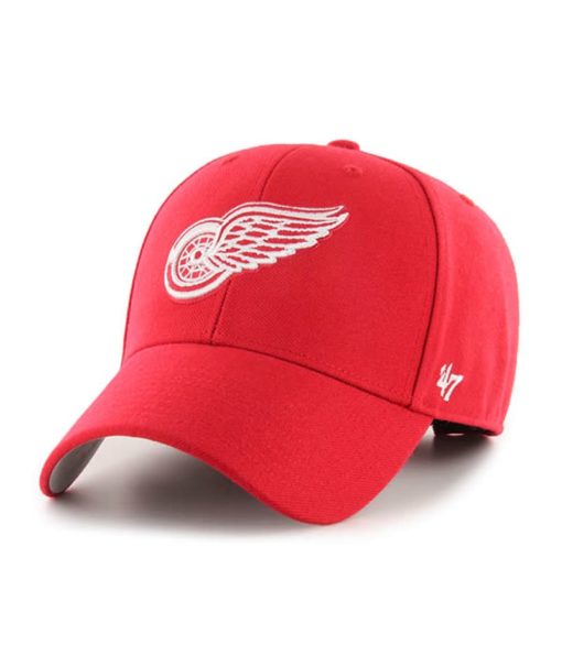 Detroit Red Wings 47 Brand Red MVP Adjustable Hat