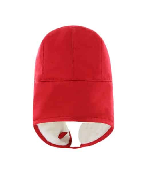 Detroit Red Wings 47 Brand Red Trapper Knit Winter Hat - Image 4