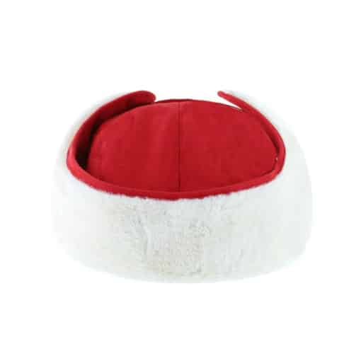 Detroit Red Wings 47 Brand Red Trapper Knit Winter Hat - Image 3