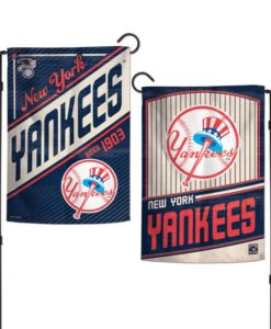 New York Yankees 12.5″x18″ 2 Sided Navy Cooperstown Garden Flag