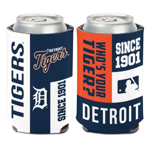 Detroit Tigers 12 oz Color Block Can Cooler Holder