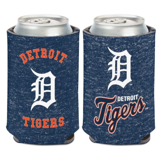 Detroit Tigers 12 oz Heather Navy Can Cooler Holder