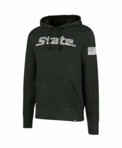 Michigan State Spartans Men's 47 Brand Camo Dark Green Pullover Hoodie