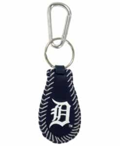 Detroit Tigers Keychain - Navy Classic Baseball