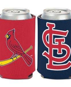 St. Louis Cardinals 12 oz Red Navy Can Cooler Holder