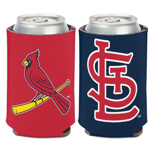 St. Louis Cardinals 12 oz Red Navy Can Cooler Holder