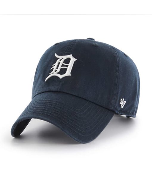 Detroit Tigers 47 Brand Big Head 3X Home Navy Clean Up Adjustable Hat